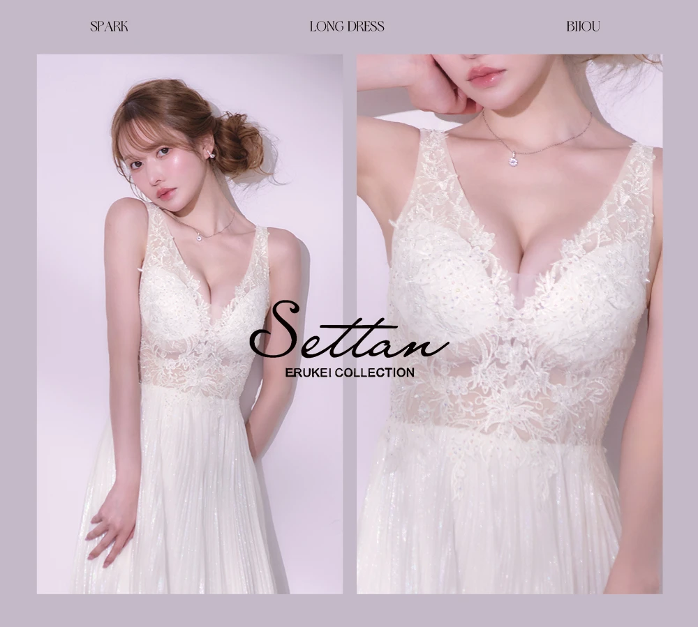 バックオープン起毛ニットフレアミニキャバドレス2