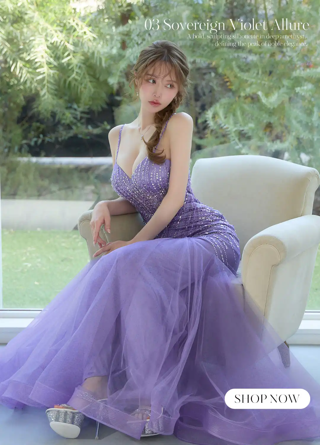 バックオープン起毛ニットフレアミニキャバドレス