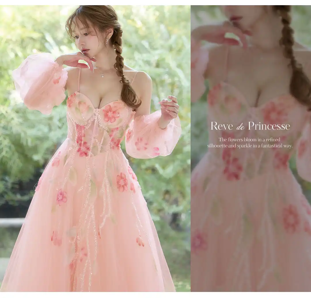 バックオープン起毛ニットフレアミニキャバドレス