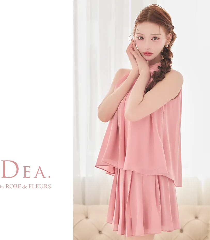 【ROBE de FLEURS Glossy/ローブ・ド・フルール グロッシー】バストカット/ ウエストカット/ 袖あり/ 半袖/ バックル/ ストレッチ/ タイト/ ミニドレス/ キャバドレス