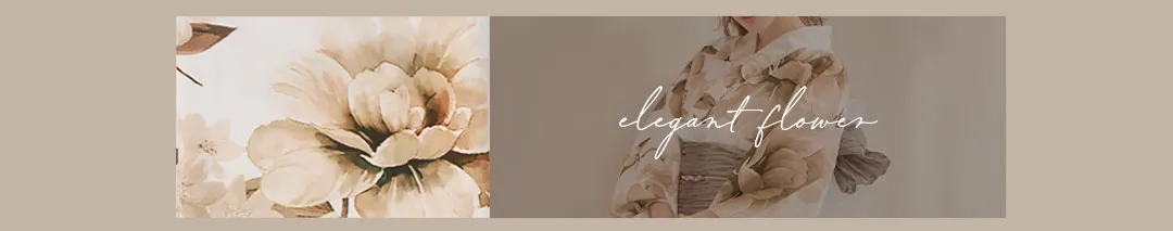 三上悠亜が着るMOCHA FLORAL浴衣-2