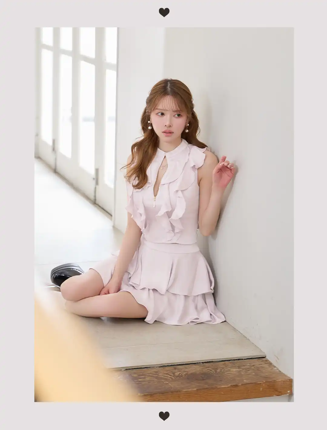 ガーリー / ボウタイ / ミニドレス 4