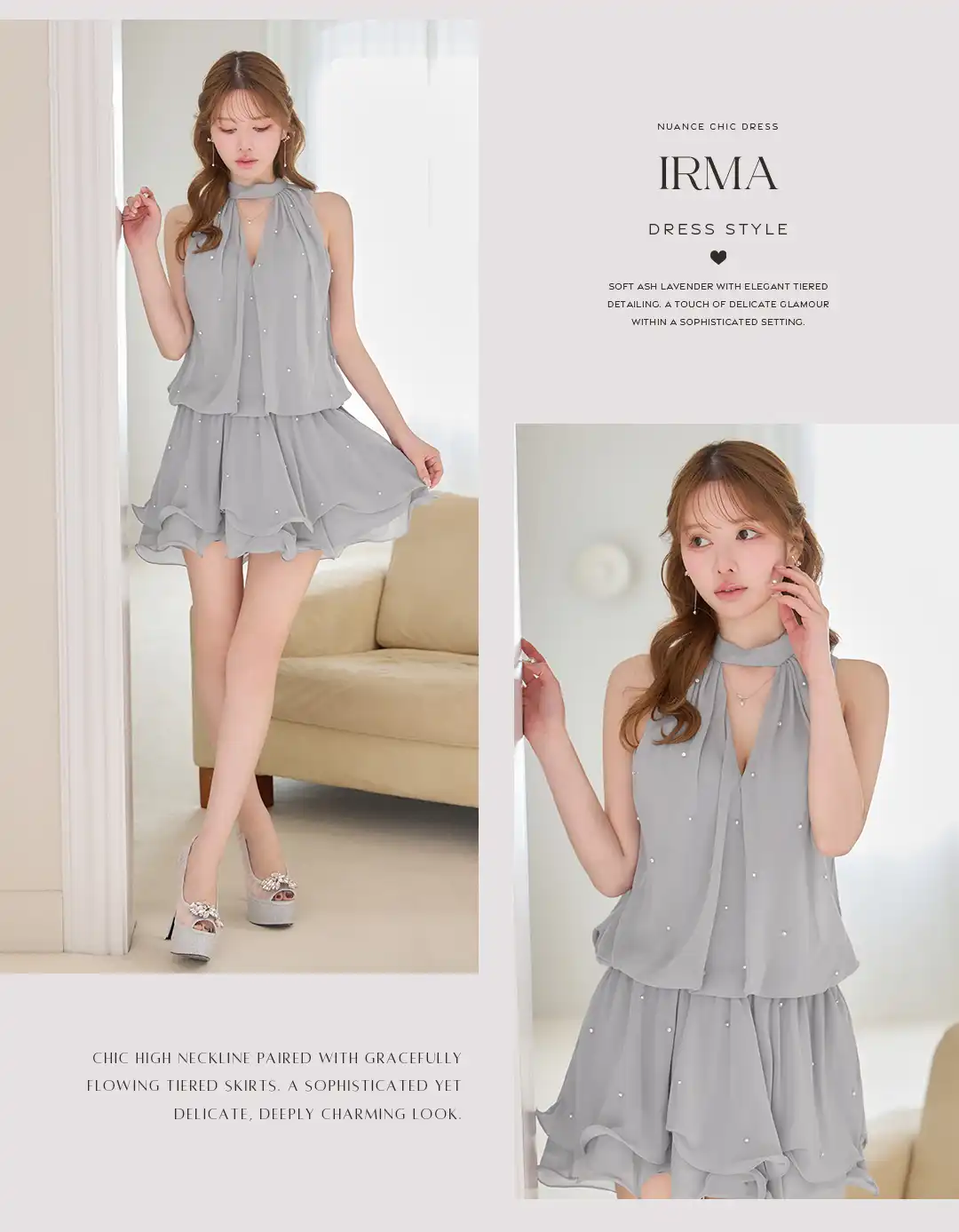 ガーリー / ブラックドレス / リボン / ミニドレス 3