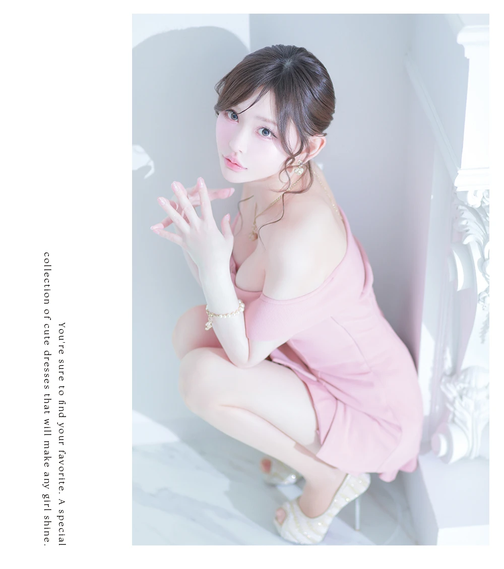 【NIGHTS掲載】XSサイズあり【DEA./ディア】バストジップ/ オフショル/ セットアップ/ フレア/ ミニドレス/ キャバドレス 3