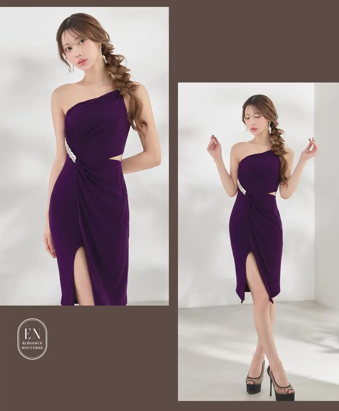 カットアウトドレス / ビジュードレス / ラメドレス / ロングドレス セクシー / キャバドレス ロング / パープルドレス / ナイトドレス / 韓国風ドレス / タイトロングドレス / 大人ドレス / パーティードレス ロング / セクシーロングドレス / エレガントドレス / ボディラインドレス / 夜会ドレス 3