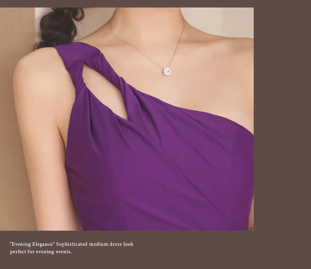 アシメショルダードレス / ワンショルダードレス / ブラックドレス / タイトドレス / キャバドレス ミディ / セクシードレス 黒 / ラウンジドレス / ナイトドレス レディース / 上品セクシードレス / ボディラインドレス / エレガントドレス / ミディドレス タイト / 夜会ドレス / 大人ドレス / アシメドレス 2