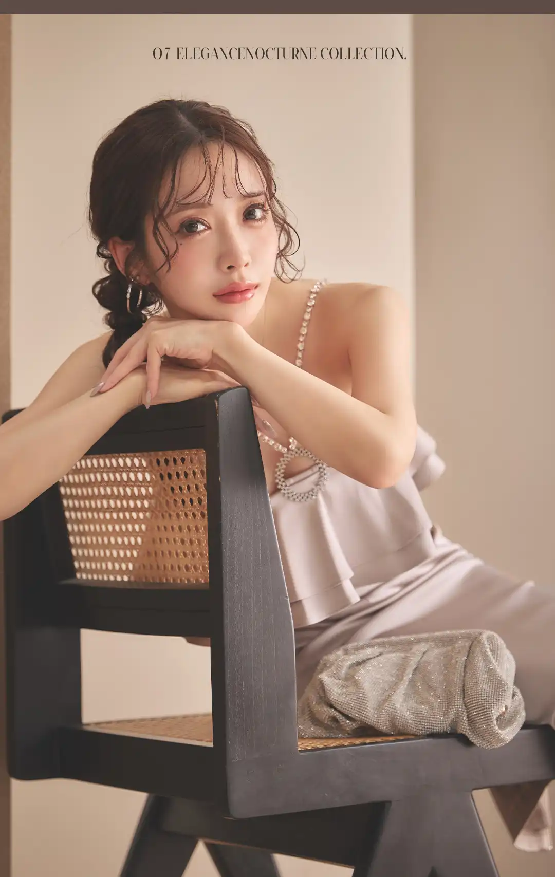 フリルドレス / パールドレス / ベージュドレス / タイトドレス / キャバドレス ミディ / ラウンジドレス / ナイトドレス レディース / 上品フェミニンドレス / ボディラインドレス / エレガントドレス / パールストラップドレス / フリルミディドレス / 夜会ドレス / 大人可愛いドレス / セクシードレス 上品 4