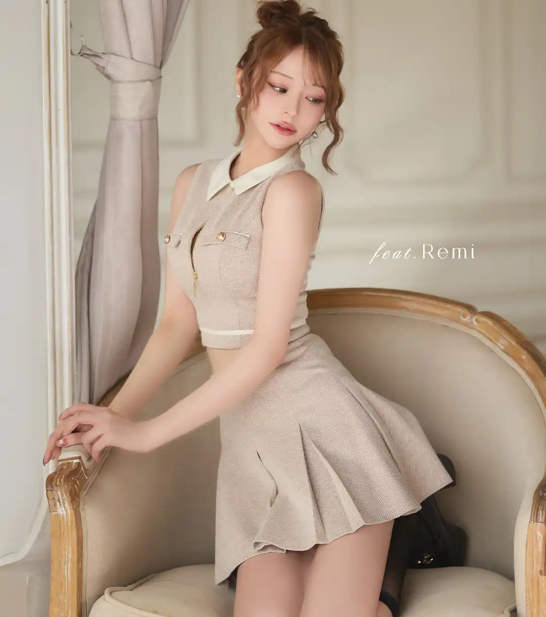 Contrastes Doux 甘さを抑えた上品さで大人可愛さ引き立てるレディスタイル♡-8