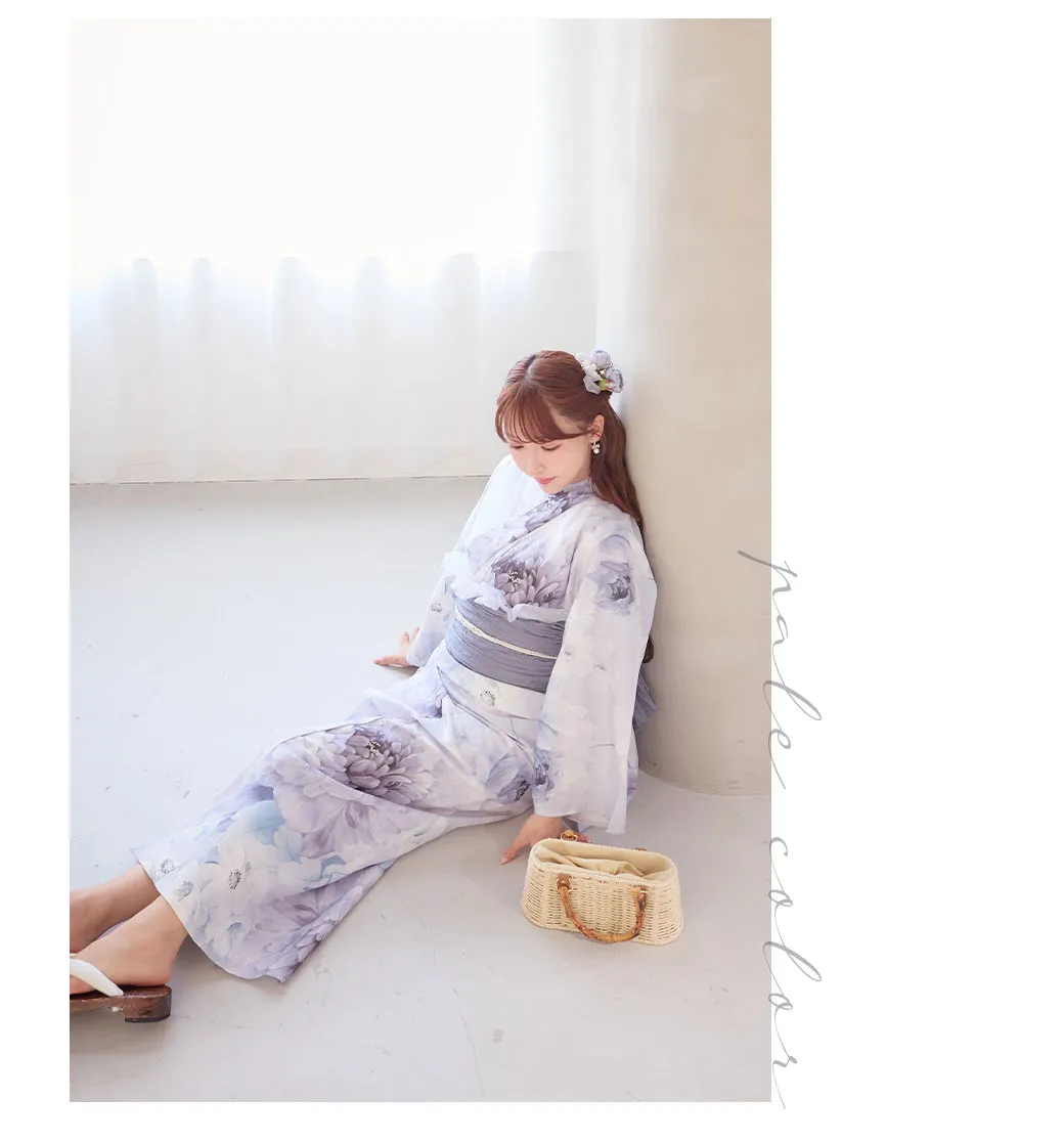 ニュアンスブルー浴衣3