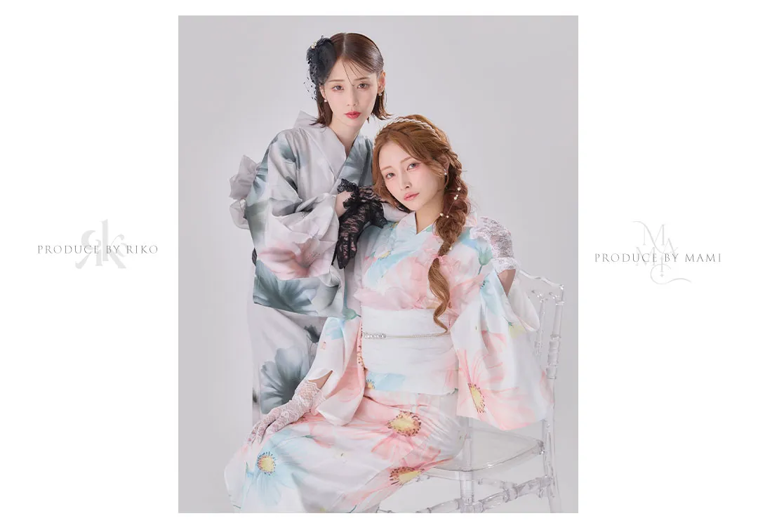 2026年最新浴衣第一弾！三上悠亜が着こなす上品な花柄に癒される、大人モカブラウン浴衣