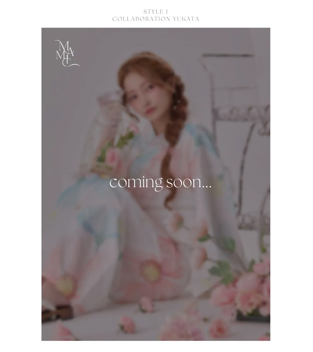 三上悠亜が着るMOCHA FLORAL浴衣-9