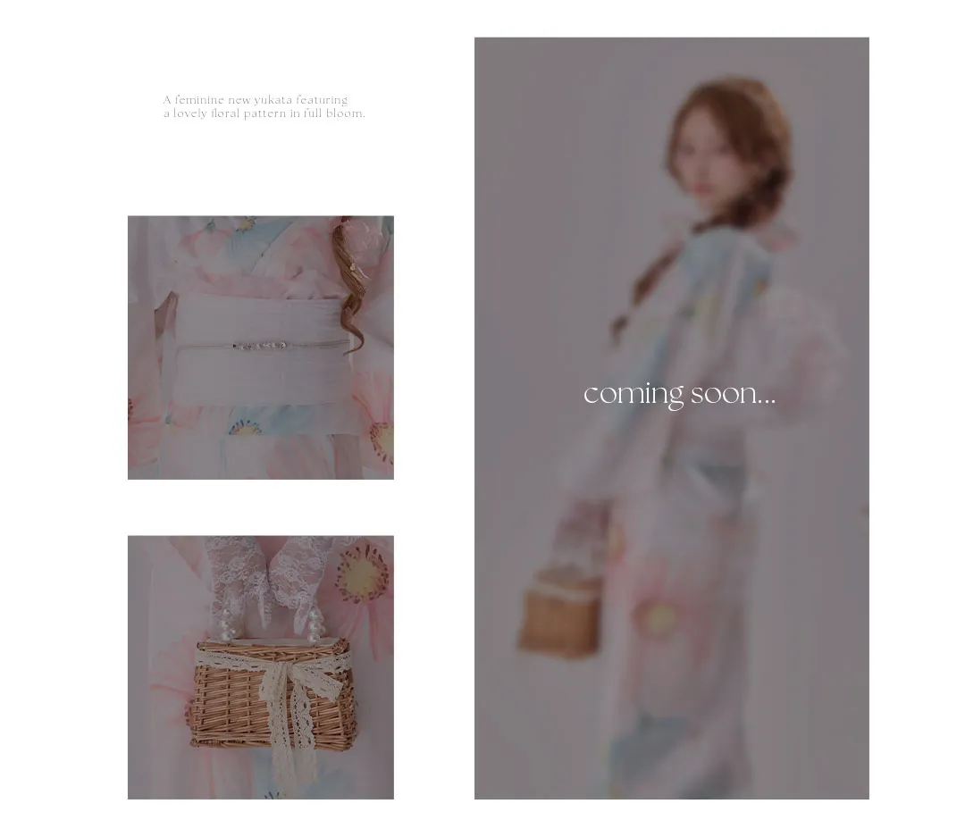 三上悠亜が着るMOCHA FLORAL浴衣-10