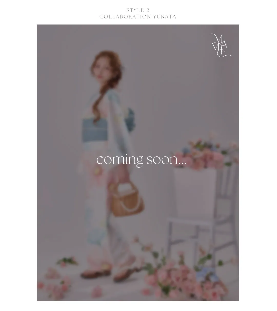 三上悠亜が着るMOCHA FLORAL浴衣-9