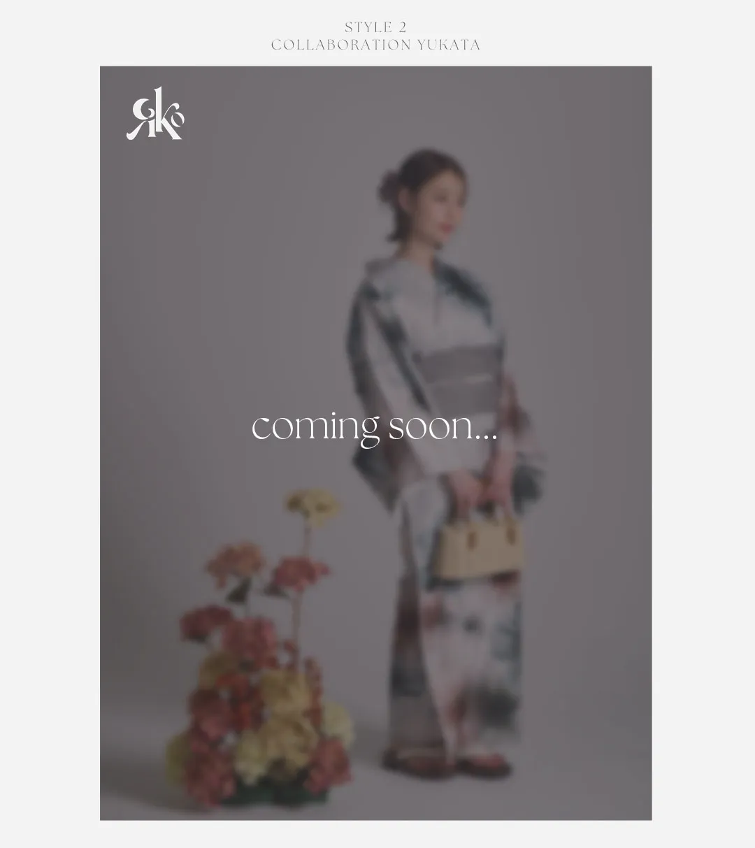 三上悠亜が着るMOCHA FLORAL浴衣-9