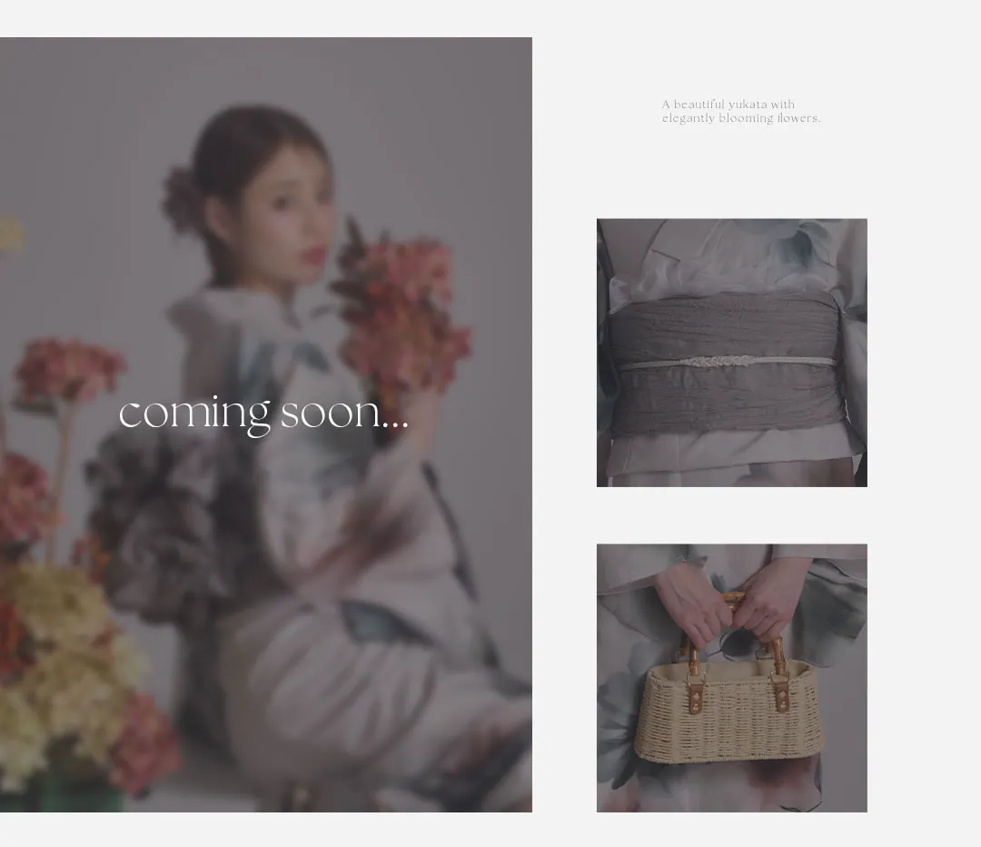 三上悠亜が着るMOCHA FLORAL浴衣-10