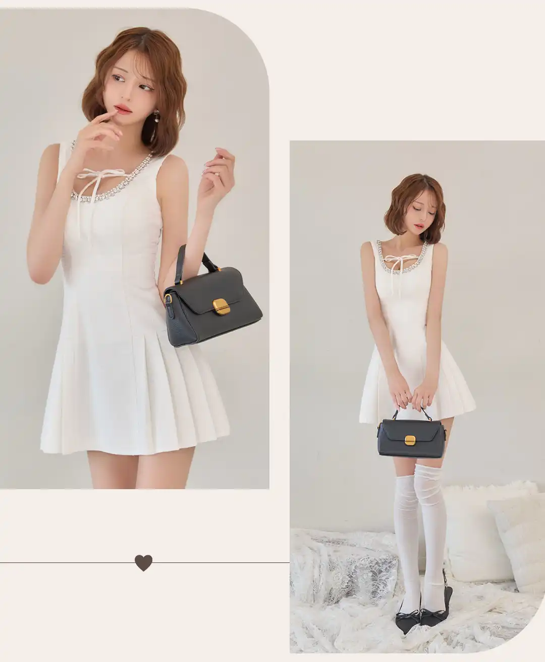 ビジュードレス / プリーツドレス / ミニドレス / キャバドレス ミニ / ホワイトドレス / ナイトドレス レディース / 韓国風ドレス / シンプルドレス / 上品ドレス / フェミニンドレス / 大人可愛いドレス / きれいめドレス / 清楚ドレス / 愛されドレス / 華やかドレス 3