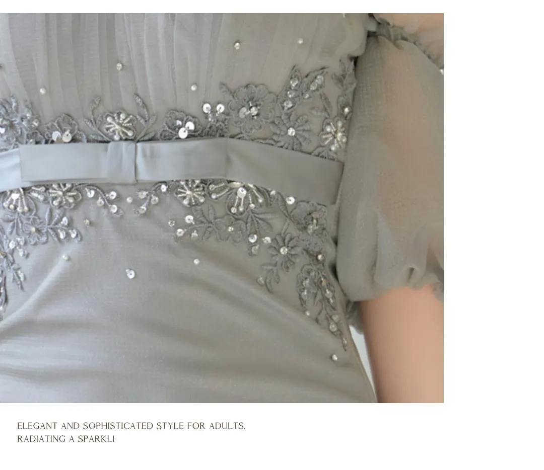 シアードレス / フラワー刺繍ドレス / オフショルドレス / パフスリーブドレス / ミニドレス / キャバドレス ミニ / ナイトドレス レディース / セクシードレス / フェミニンドレス / 甘辛ドレス / 透け感ドレス / 色気ドレス / 韓国ドレス / パーティードレス / 美シルエットドレス 2