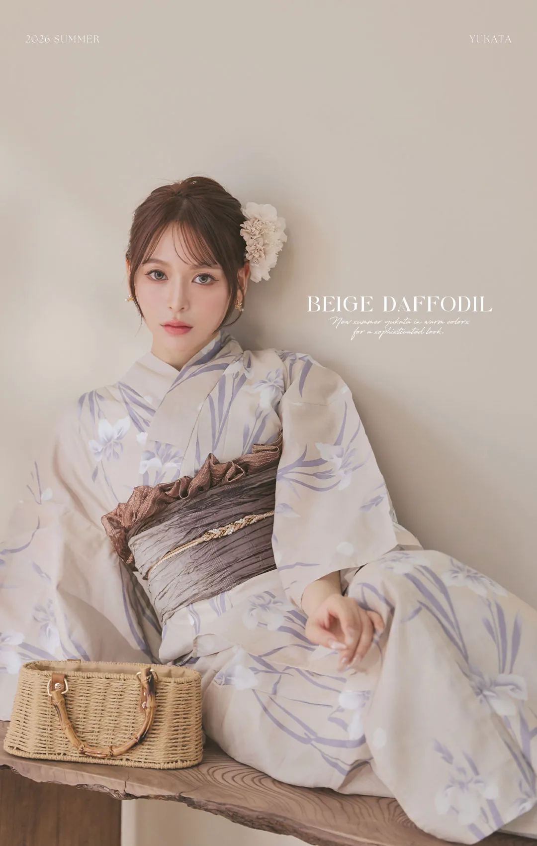 kieが着る、WARM FLOWER浴衣-11