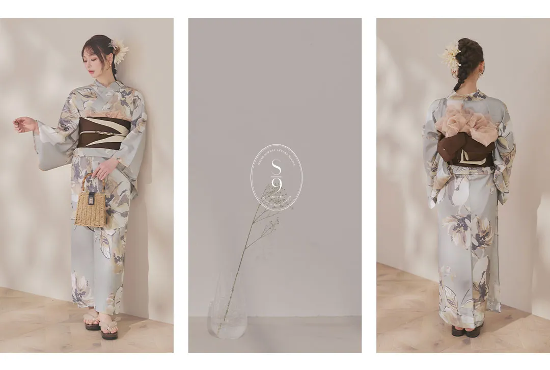 kieが着る、WARM FLOWER浴衣-15
