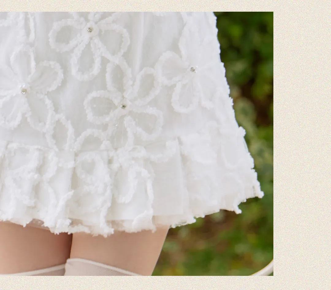 花柄ワンピース / フラワーワンピ / キャミワンピ / プリーツワンピ / ミニワンピース / ガーリードレス / 韓国ワンピ / フェミニンワンピ 3