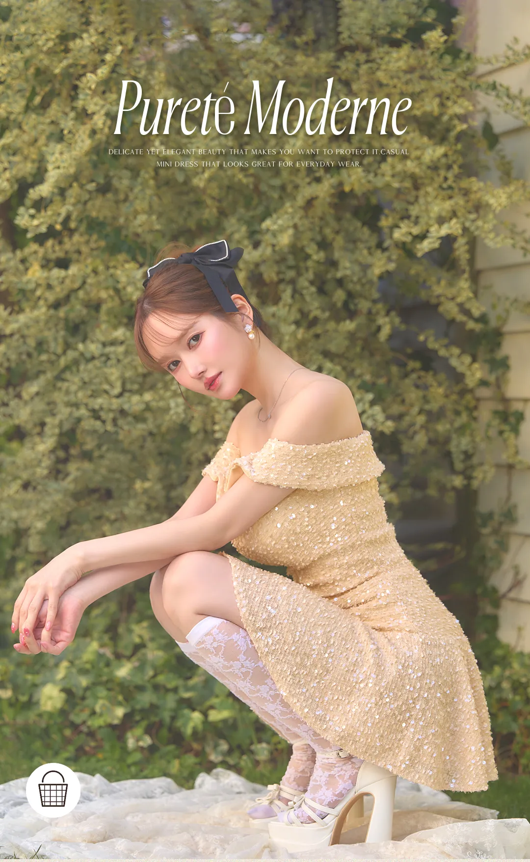 SHEER BIKINNI シアービキニ　ふんわり甘くてほんのりレディ。透け感ひとつで、夏のムードを格上げ