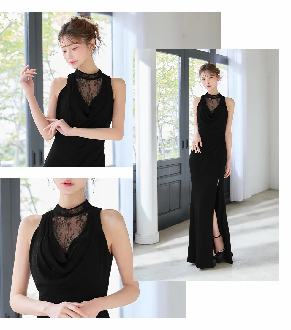 るりぴ 着用 2026年新作ドレス ミディアムドレス ロングドレス キャバドレス