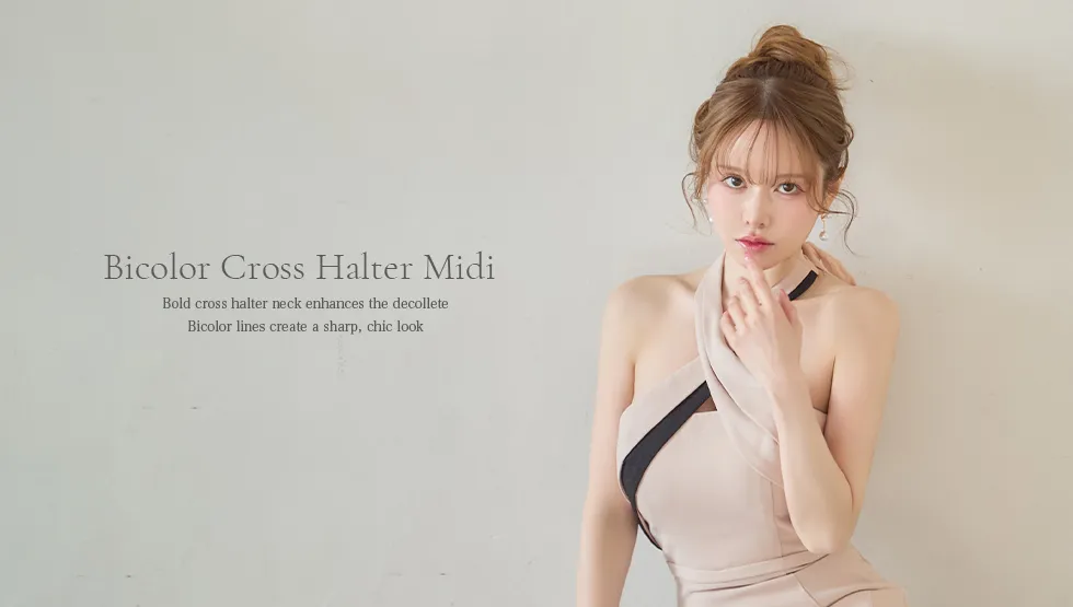 ゆめ 着用 2026年新作ドレス ミディアムドレス キャバドレス