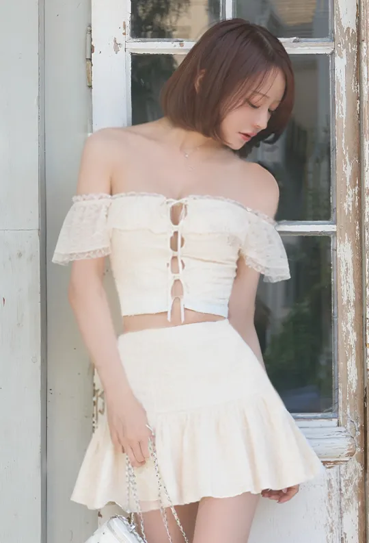 れみれみ 2026年新作ドレス セットアップ ROBE de FLEURS ローブドフルール