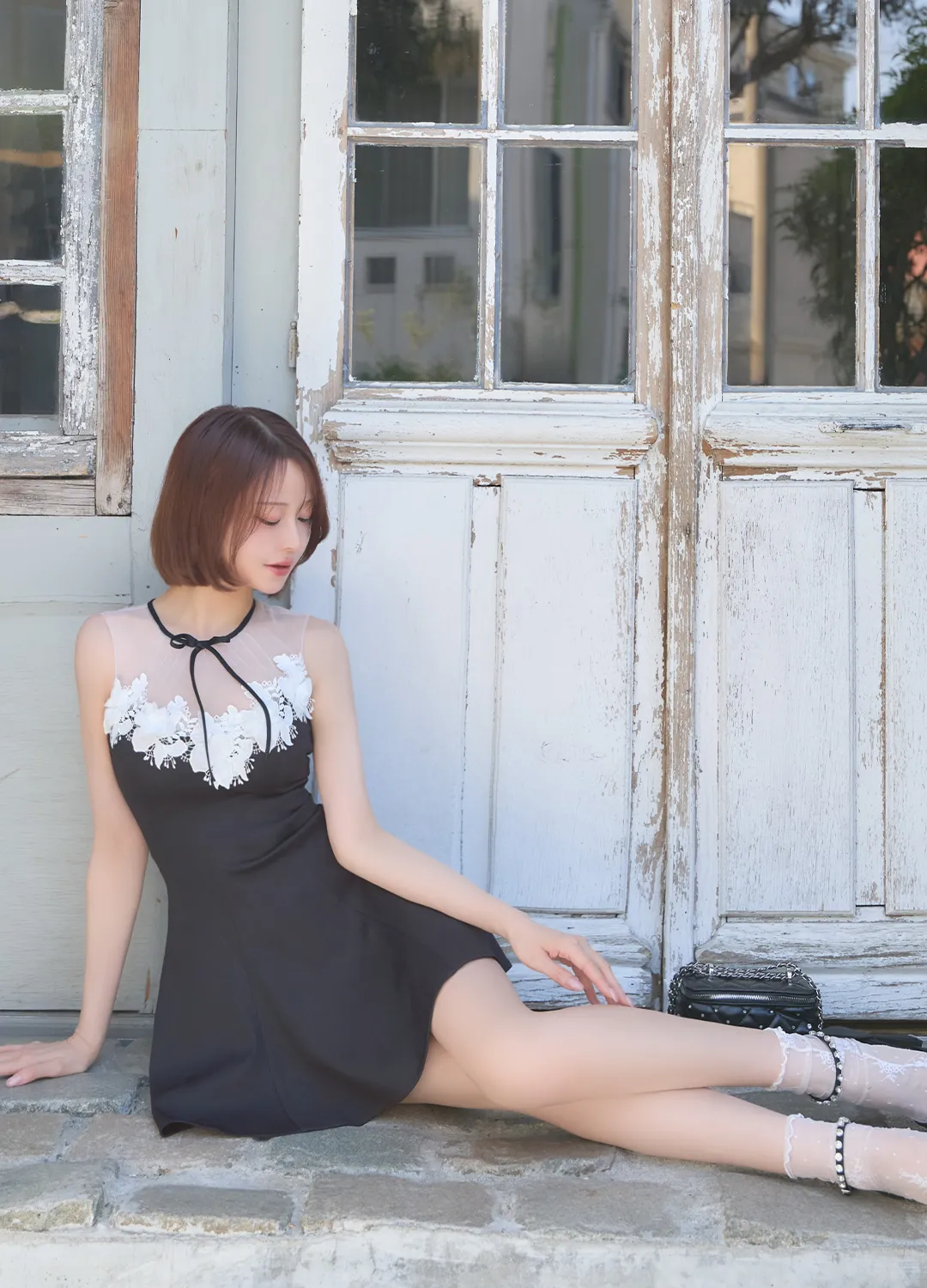 れみれみ 2026年新作ドレス セットアップ ROBE de FLEURS ローブドフルール