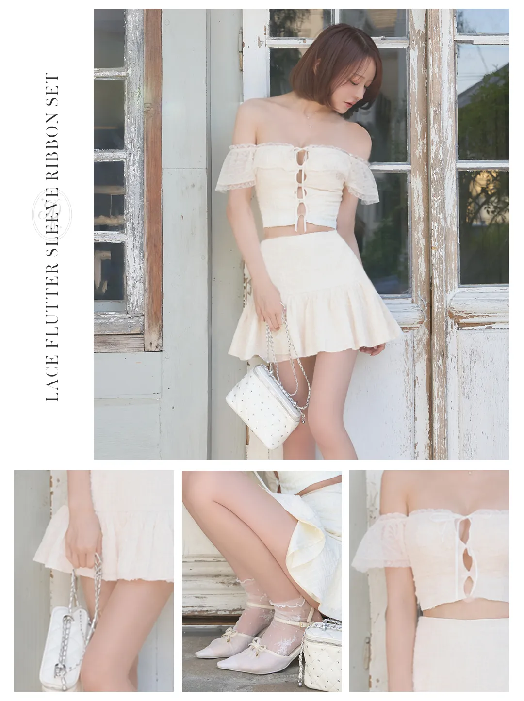 れみれみ 2026年新作ドレス セットアップ ROBE de FLEURS ローブドフルール