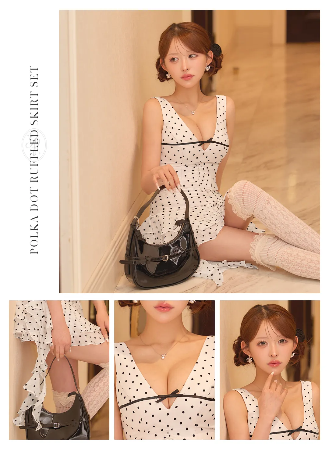 かるあ 2026年新作ドレス セットアップ ROBE de FLEURS ローブドフルール