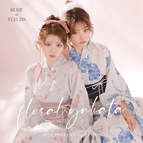 2026 ROBE de FLEURS YUKATA COLLECTION