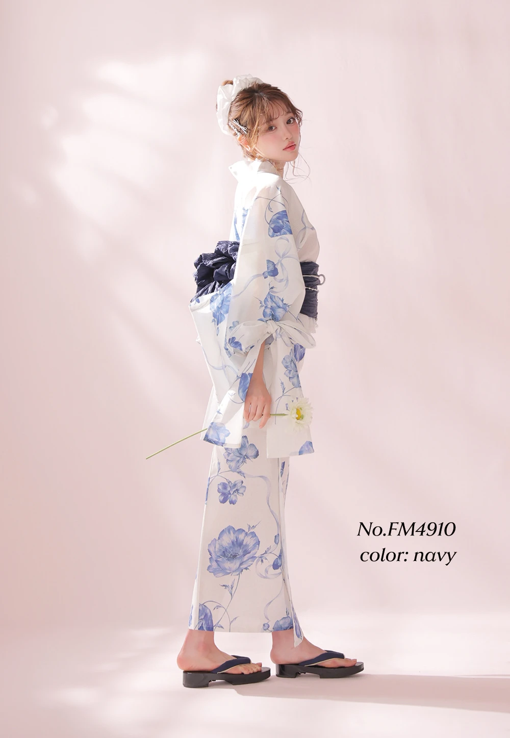 新品未開封♡パレフローラル浴衣 ムラ染め×カラフル華やか乱菊柄浴衣2点セット 浴衣セット レディース