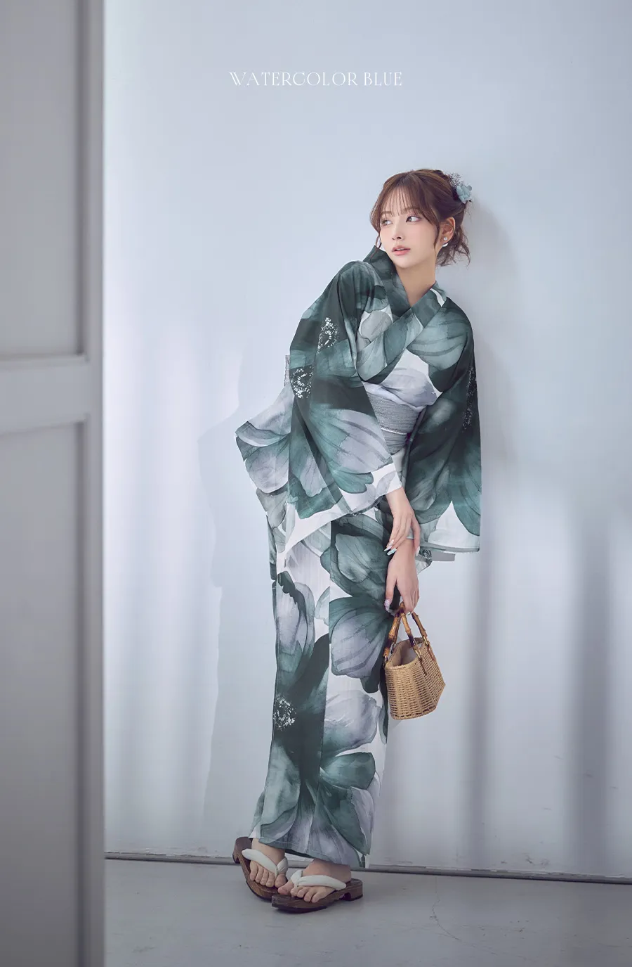 ぴょなが着る、BOLD BLOOM浴衣