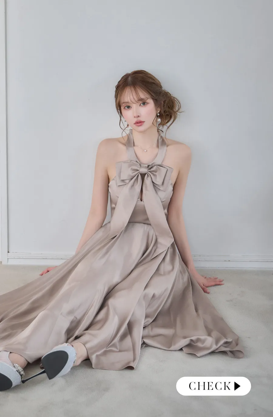 ゆめが着こなす、Robe Lumière 光を纏ったように軽やかな、サマースタイルワンピ