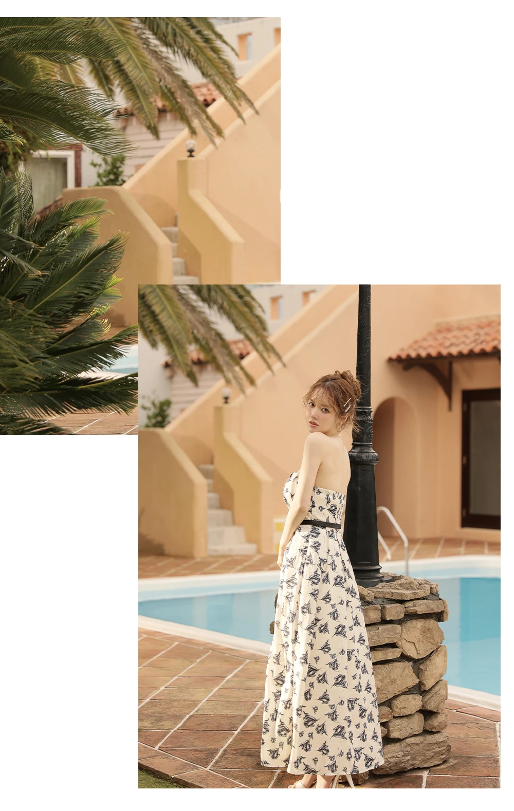 【DEA./ディア】Flower bear long dress 4