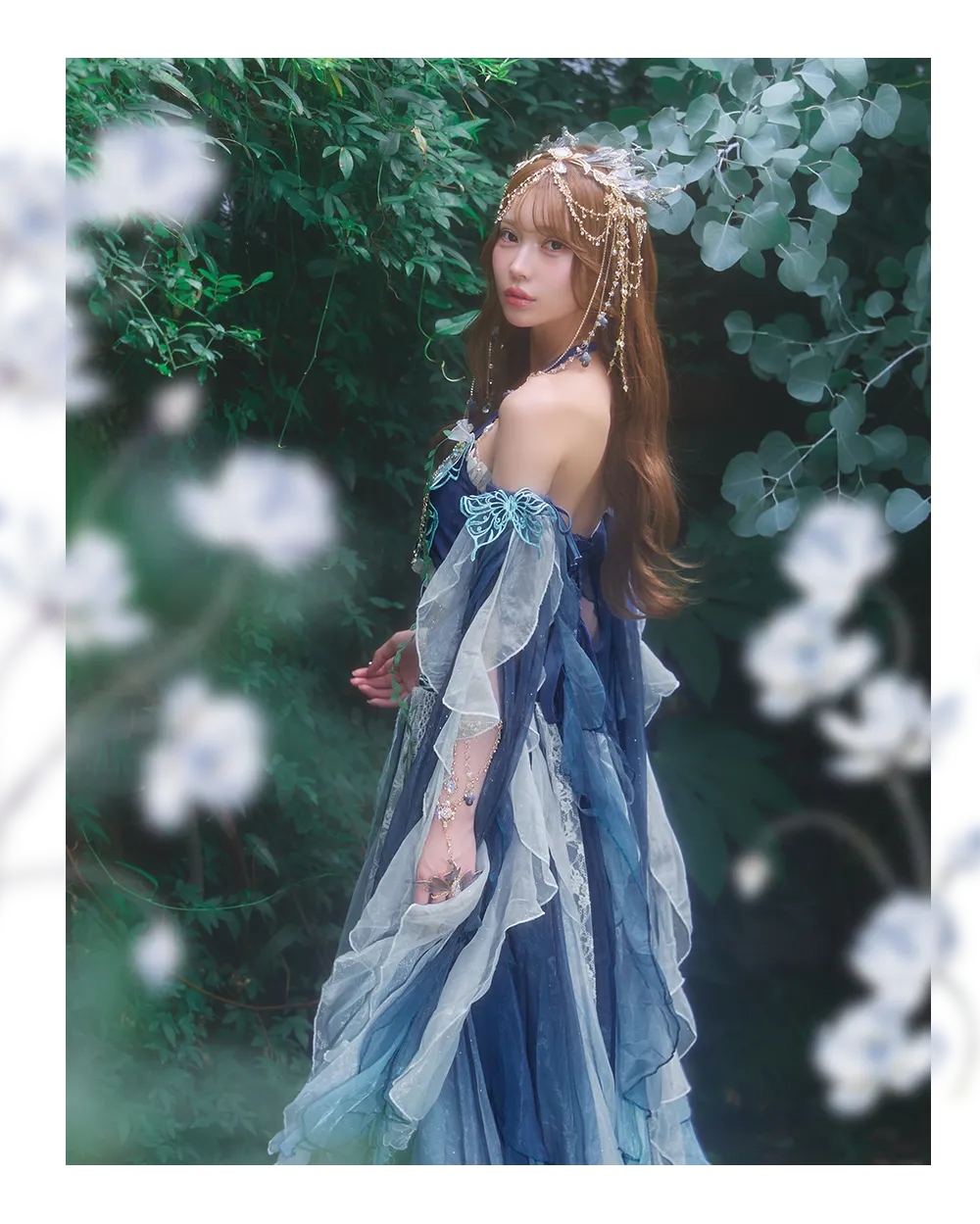 HW-246-SB(BL) 蝴蝶妖精 トップ画像2