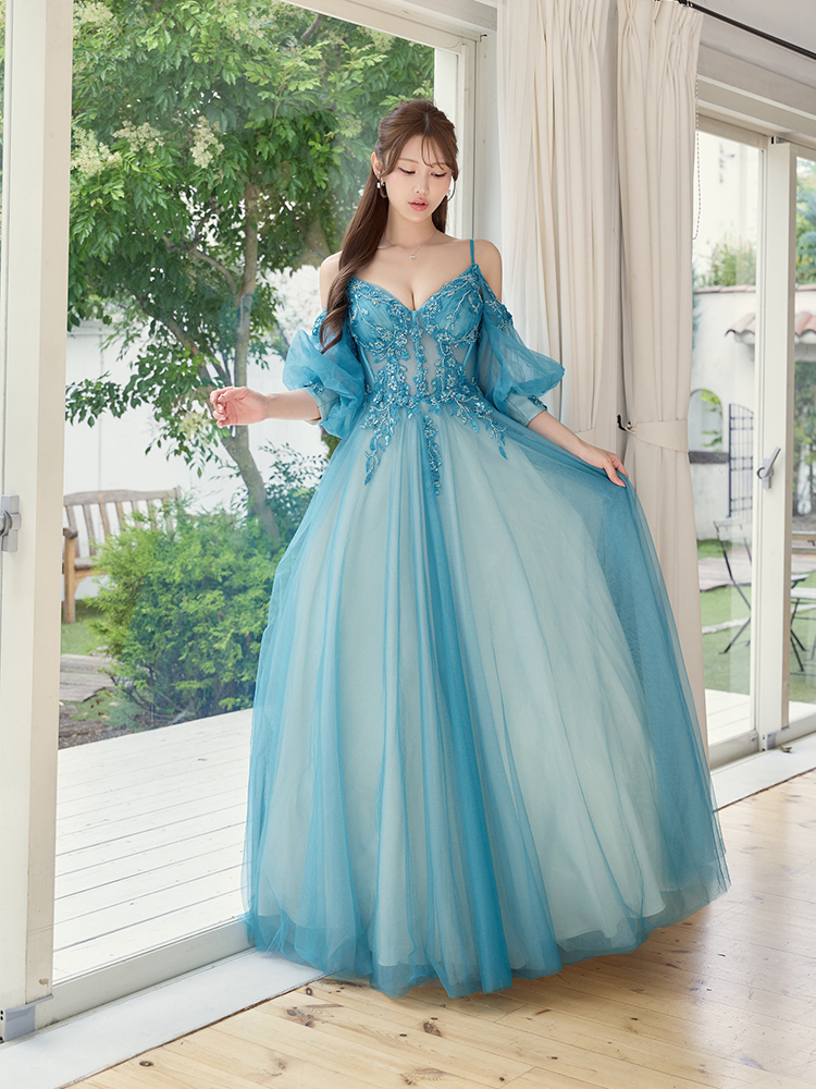 JEAN MACLEAN No.61205 ブルーグリーン ディテールカット2