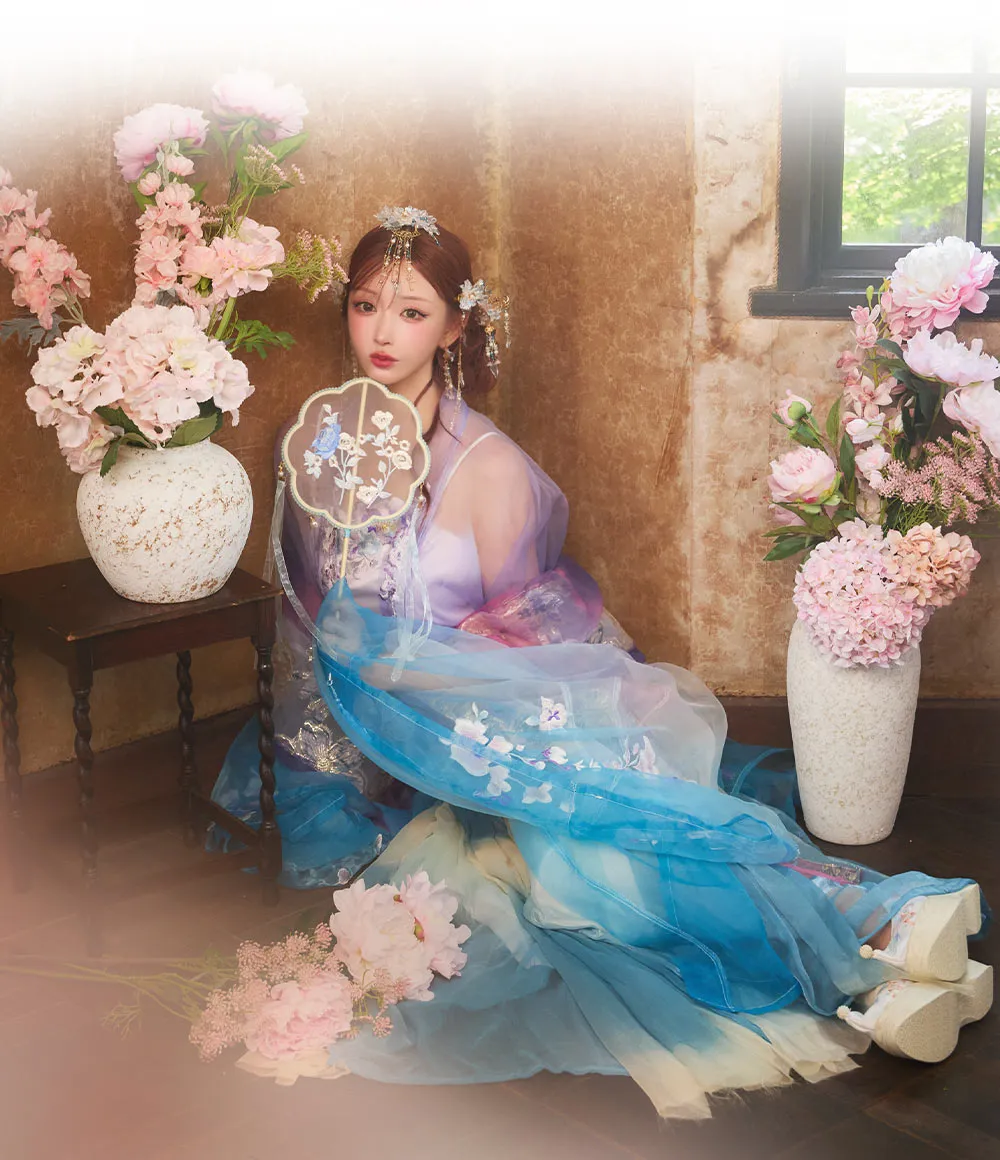 漢服コスプレ シルエット