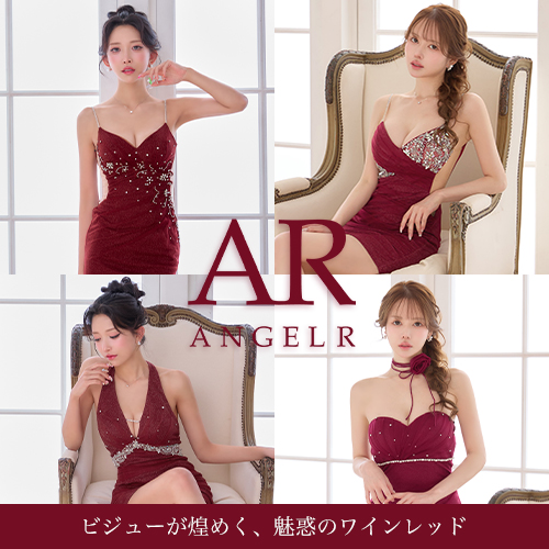 ANGEL R新作レッドドレス