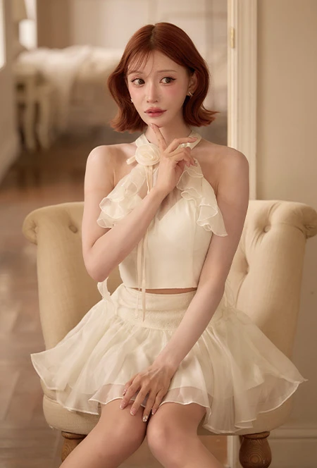 Creamy TENDER MOOD CHIFFON 明日花キララ着用イメージ（4/4）