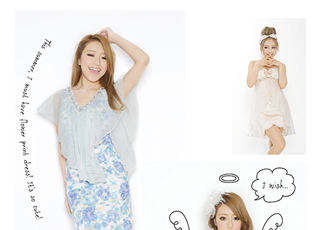 ROBE de FLEURS fm5234A