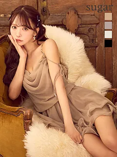 sugarドレス Angel R【エンジェルアール】フラワービジューデザインロング