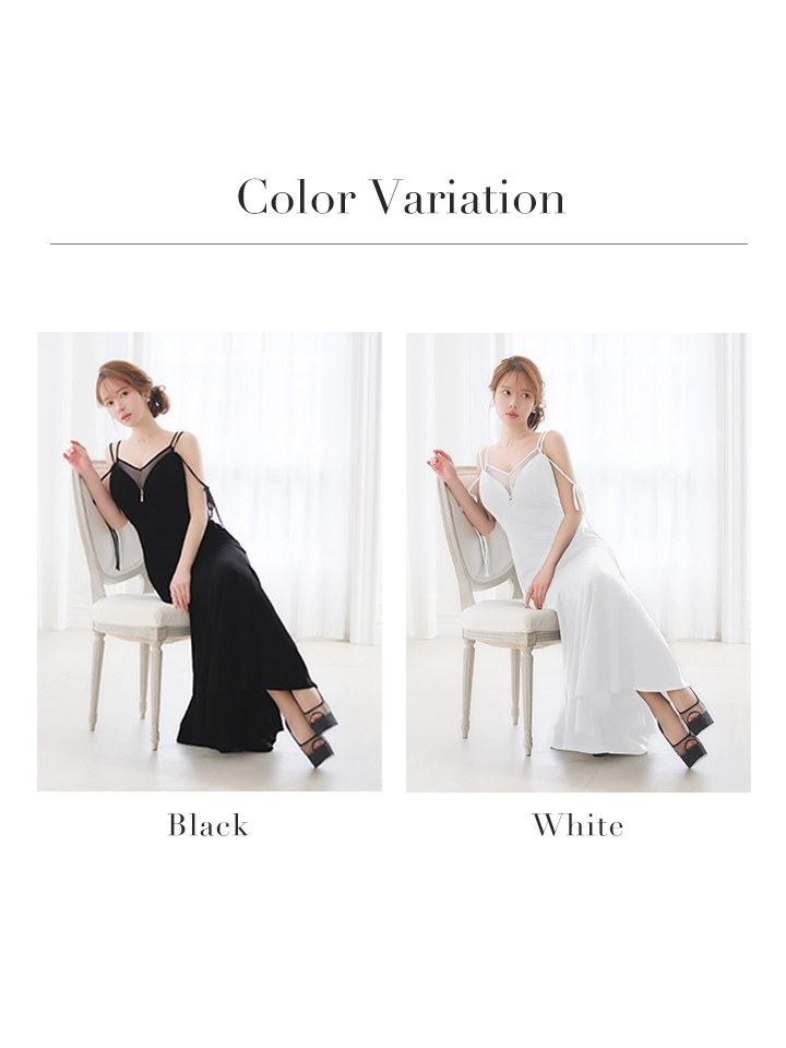 【Glossy/グロッシー】シアー/ ドッキング/ フロントジップ/ マーメイド/ ロング/ キャバドレスlongバリエーション