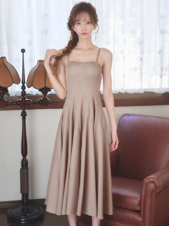 【ROBE de FLEURS/ローブドフルール】フリル/ プリーツ/ セットアップ/ フレア/ ミニドレス/ キャバドレス1