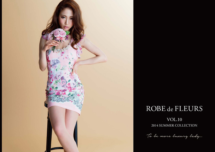 ROBE de FLEURS fm347 ROBE de FLEURS fm347