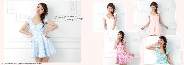 ROBE de FLEURS fm327 ROBE de FLEURS fm327