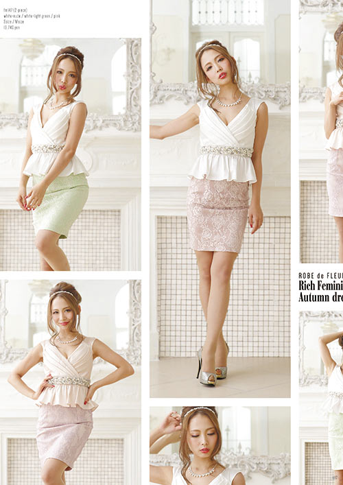 ROBE de FLEURS fm147