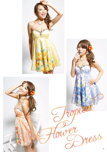 ROBE de FLEURS fm322 ROBE de FLEURS fm322