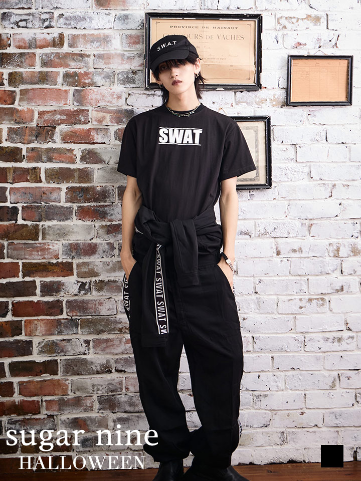 SWATコスプレ【sugar nineハロウィン2点セット】【S-XXLサイズ/1カラー 